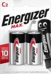  Energizer Bateria Max C / R14 2 szt.