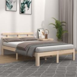  vidaXL vidaXL Rama łóżka, lite drewno, 140 x 200 cm