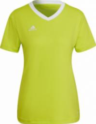  Adidas Koszulka damska adidas Entrada 22 Jsy limonkowa HC5080 : Rozmiar - 2XS
