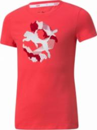 Puma Koszulka dla dzieci Puma Alpha Tee G różowa 589228 35 : Rozmiar - 128cm