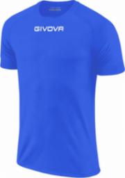  Givova Koszulka Givova Capo MC niebieska MAC03 0002 : Rozmiar - 2XS
