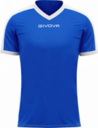 Givova Koszulka Givova Revolution Interlock niebiesko-biała MAC04 0203 : Rozmiar - 2XL