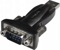 Adapter USB LogiLink USB - RS-232 Czarny  (AU0002F)