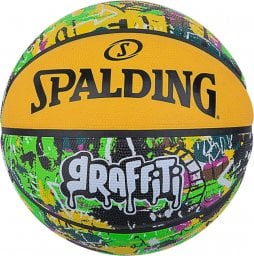  Spalding Spalding Graffiti Ball 84374Z Żółte 7