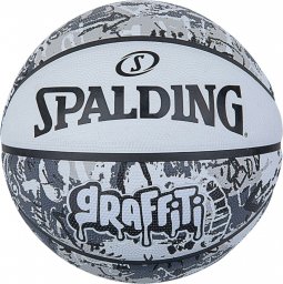 Spalding Spalding Graffiti Ball 84375Z szary 7