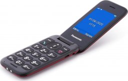 Telefon komórkowy Panasonic KX-TU400 Brak danych Czerwony