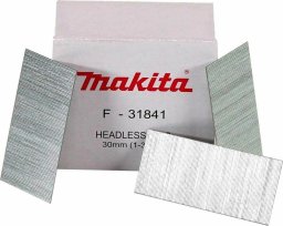 Makita F-31841 Clavos Pin De 30mm (0.6mm) – 10.000 Unidades Galvanizadas Para Carpintería Y Acabados Finos, Calidad Profesional
