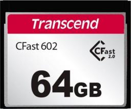 Karta Transcend CFX602 CFast 64 GB  (TS64GCFX602)