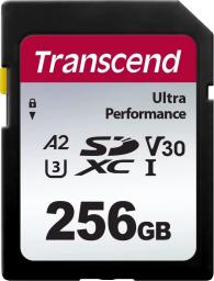Karta Transcend 340S SDXC 256 GB Class 10 UHS-I/U3 A2 V30 (TS256GSDC340S)