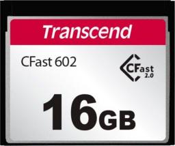 Karta Transcend CFX602 CFast 16 GB  (TS16GCFX602)