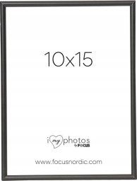 Ramka Focus Focus Can-Can Aluminium Black 10x15