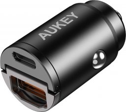 Ładowarka Aukey AUKEY Car Charger Enduro 30W PD 2-Port USB-A&C CC-A3