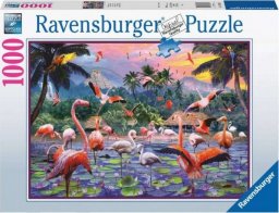  Ravensburger Ravensburger Pink Flamingos 1000 Pieces