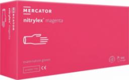  Mercator Medical Rękawice nitrylowe nitrylex magenta roz. M 100 szt
