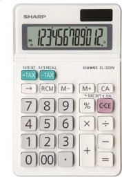 Kalkulator Sharp Kalkulator biurowy Sharp 9x15cm