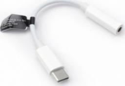 Adapter USB Babaco Adapter Przejściówka HF/audio Jack do USB-C Biały