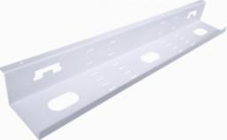 Organizer Wojtap Organizer kabli pod biurko 800x130x80 mm biały - otwarty+ taśma rzepowa