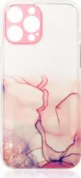  Hurtel Marble Case etui do iPhone 13 Pro Max żelowy pokrowiec marmur różowy