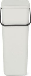 Kosz na śmieci Brabantia Kosz Sort&Go 40l Jasny Szary 214424
