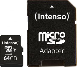 Karta Intenso Performance MicroSDXC 64 GB Class 10 UHS-I/U1  (3424490)