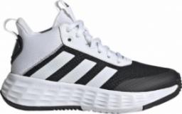  Adidas Buty młodzieżowe adidas Ownthegame 2.0 Czarno-Białe (GW1552) r. 39 1/3