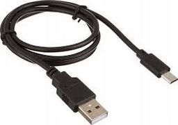 Kabel USB USB-A - microUSB 1 m Czarny (T_0013768)