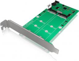 Icy Box Konwerter 2x M.2 na SATA (IB-CVB513)