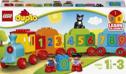  LEGO Duplo Pociąg z cyferkami (10847)