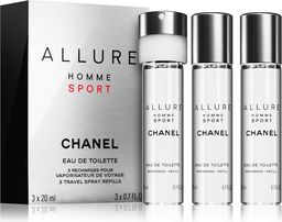  Chanel  Allure Homme Sport (wkłady) EDT 60 ml 