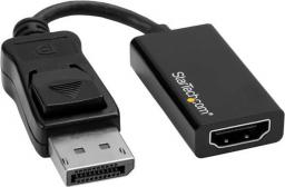 Adapter AV StarTech DisplayPort - HDMI czarny (DP2HD4K60S)