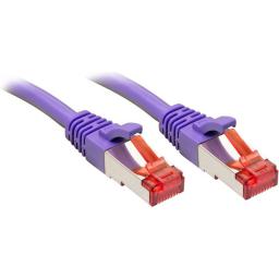  Lindy Patchcord Cat.6 S/FTP 0.5m fioletowy (47821)