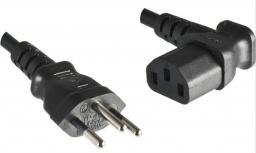 Kabel zasilający MicroConnect Power Cord Swiss - C13 90°1.8m (PE160418A)