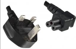 Kabel zasilający MicroConnect UK - C5 1.8m, czarny (PE090818A)
