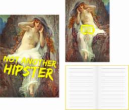  Santoro London Notes A5  - Masterpieces  - Not Another Hipster
