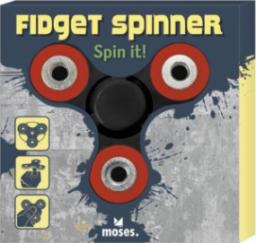  Moses Finger Spinner - Czarny - Zabawka zręcznościowa