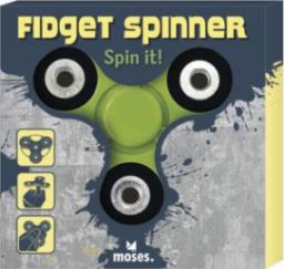  Moses Finger Spinner - Zielony - Zabawka zręcznościowa