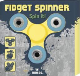  Moses Finger Spinner - Żółty - Zabawka zręcznościowa