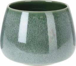  ProGarden Doniczka ceramiczna zielona 11x14,5 cm