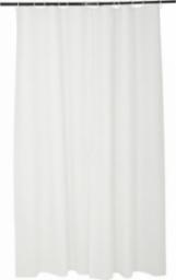 Douceur d`Interieur ZASŁONA PRYSZNICOWA - VITAMINE BIAŁA 180x200