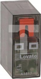  Lovato Electric Przekaźnik miniaturowy ze wskaźnikiem LED i przyciskiem mechanicznym, sterowanie 48VDC, 1C/O, 16A, do gniazd HR5XS2.. (maks. 10A