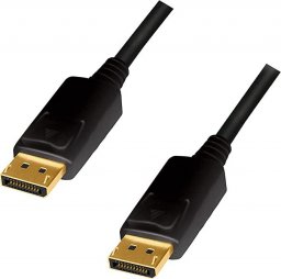 Kabel LogiLink DisplayPort - DisplayPort 2m czarny (CD0101)
