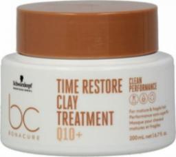  Schwarzkopf Maska do Włosów Cienkich Schwarzkopf Bonacure Time Restore Clay (200 ml)