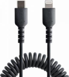 Kabel USB StarTech USB-C - Lightning 0.5 m Czarny (RUSB2CLT50CMBC)