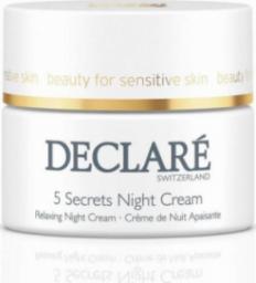 Declar 5 Secrets Night Krem do twarzy nawilżający 50ml
