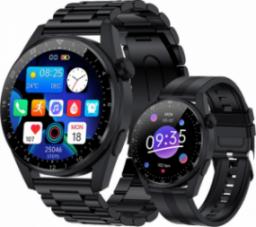 Smartwatch Rubicon RNCE78 Czarna bransoleta + czarny pasek