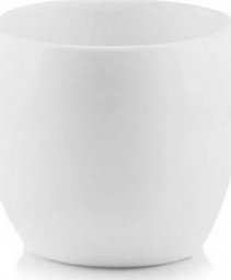  Polnix Osłonka na doniczkę ceramiczna biała kula 17 cm