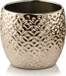  Polnix Doniczka ceramiczna złota glamour kula 13 cm
