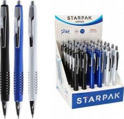  Starpak Długopis automatyczny niebieski szkolny StarPak