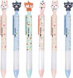  BTS Długopis automatyczny niebieski szkolny z figurką