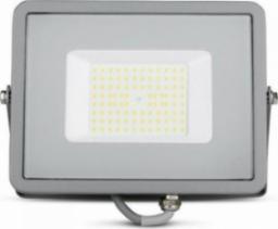 Naświetlacz V-TAC Projektor LED V-TAC 50W SAMSUNG CHIP SLIM Szary VT-56 6500K 5750lm 5 Lat Gwarancji